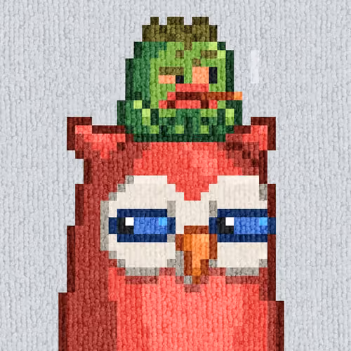 Rug Bird #7997