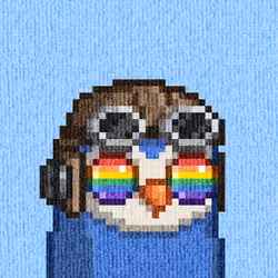 Rug Bird #7081