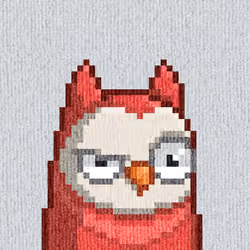 Rug Bird #4847