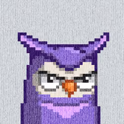 Rug Bird #3619
