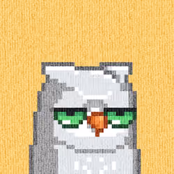 Rug Bird #8681