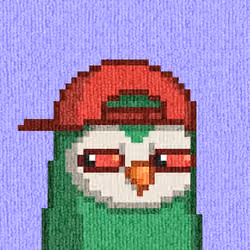 Rug Bird #8222