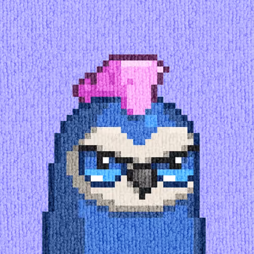 Rug Bird #6129