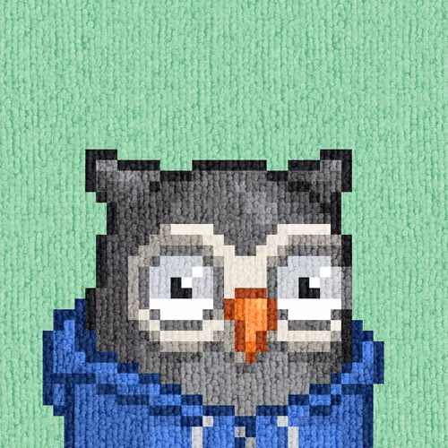 Rug Bird #6162