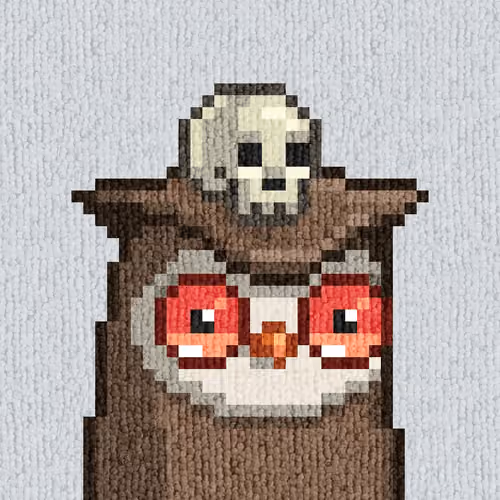 Rug Bird #9152