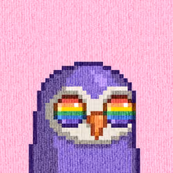 Rug Bird #7747