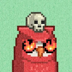 Rug Bird #7076