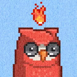 Rug Bird #6057
