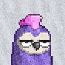Rug Bird #4274