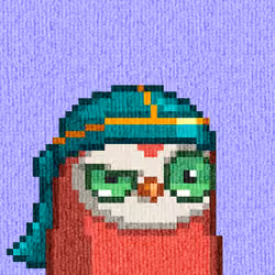 Rug Bird #6266