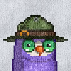 Rug Bird #7497