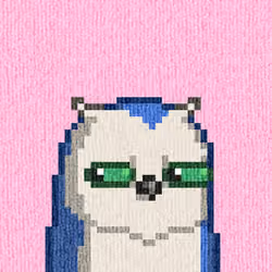 Rug Bird #3485