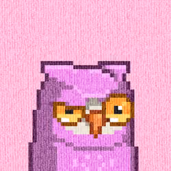 Rug Bird #8879
