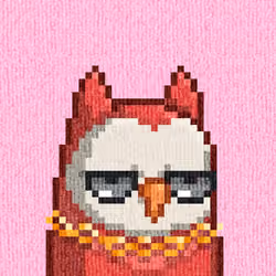 Rug Bird #7542