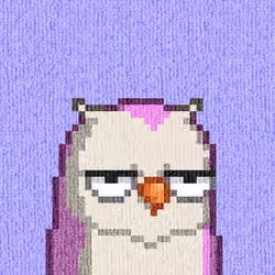 Rug Bird #8233