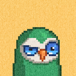 Rug Bird #4870