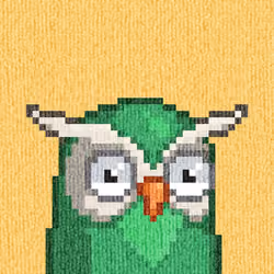 Rug Bird #4376