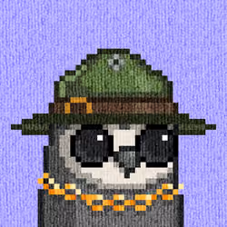 Rug Bird #7709