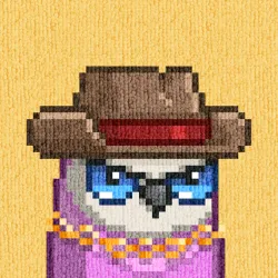 Rug Bird #5291