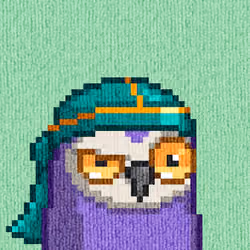 Rug Bird #6532