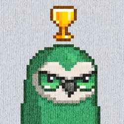 Rug Bird #7708