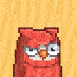 Rug Bird #1535