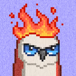 Rug Bird #5953