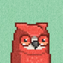 Rug Bird #6760