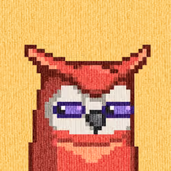 Rug Bird #7068