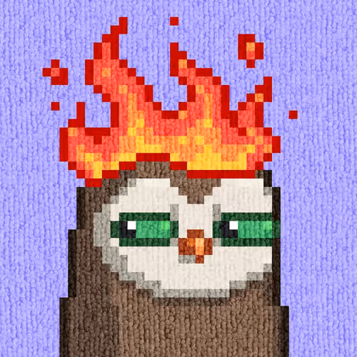 Rug Bird #4763
