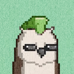 Rug Bird #1187