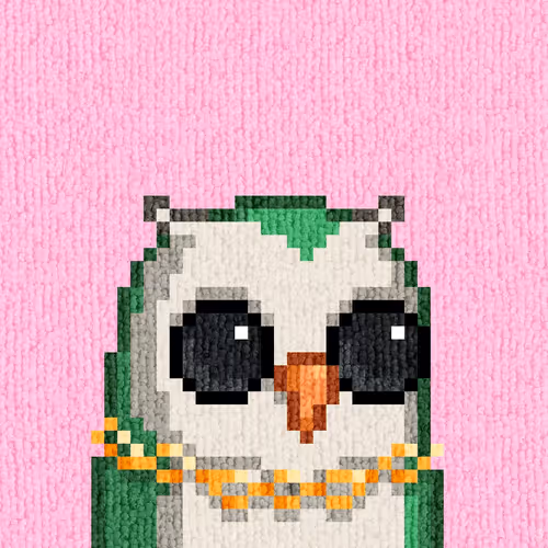 Rug Bird #4454