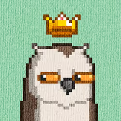 Rug Bird #7659