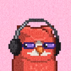 Rug Bird #7621