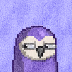 Rug Bird #3617