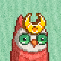 Rug Bird #3488