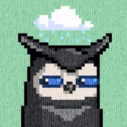 Rug Bird #6347