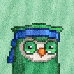 Rug Bird #1092