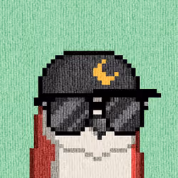 Rug Bird #7751