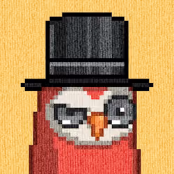 Rug Bird #6822