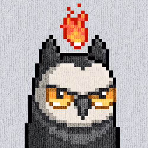 Rug Bird #6204