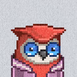 Rug Bird #5449
