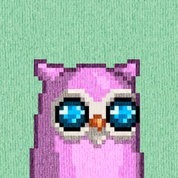 Rug Bird #7288
