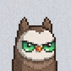Rug Bird #9789
