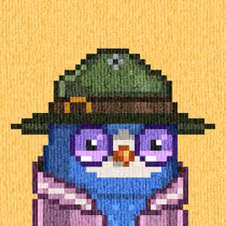 Rug Bird #3597