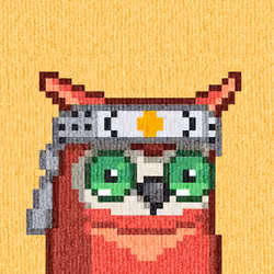 Rug Bird #7935