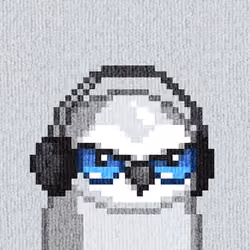 Rug Bird #8255