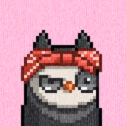 Rug Bird #7782