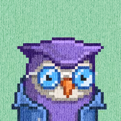 Rug Bird #6960