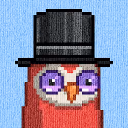 Rug Bird #1716
